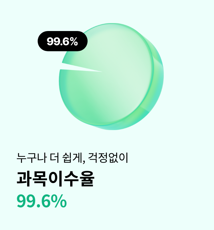 [200%활용] 99.6%